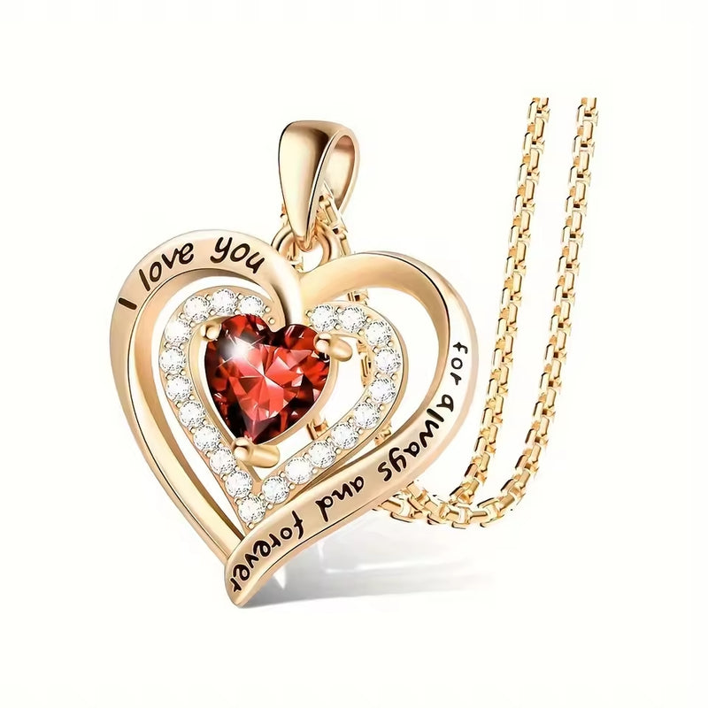 Colliers Pendentif en forme de coeur